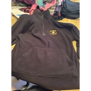 Pittsburgh Steelers Vintage Large  Partial Zip With Hand Warmers Jacket Theedge